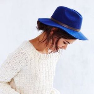 Urban Outfitters Staring at stars blue Panama hat